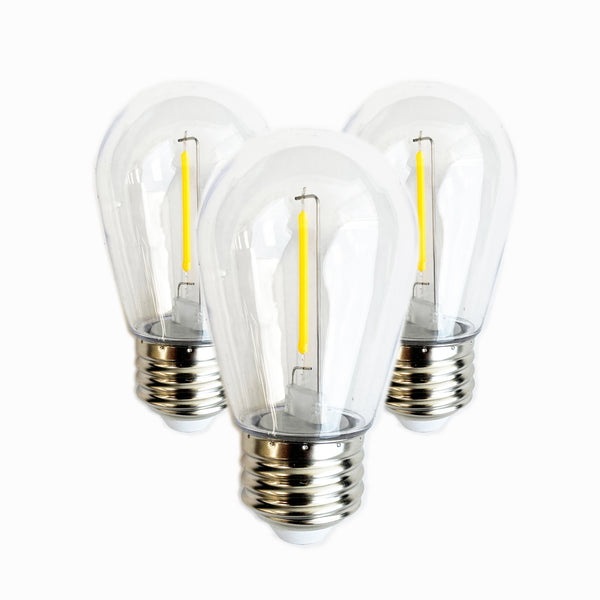 Replacement Bulbs for 15 LED Bulbs Solar String Lights (#80033) [3-PACK]